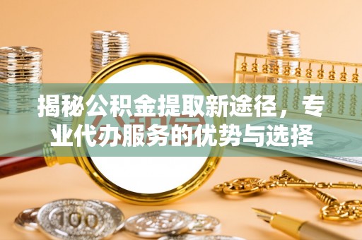 高雄揭秘公积金提取新途径，专业代办服务的优势与选择