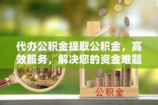 高雄代办公积金提取公积金，高效服务，解决您的资金难题