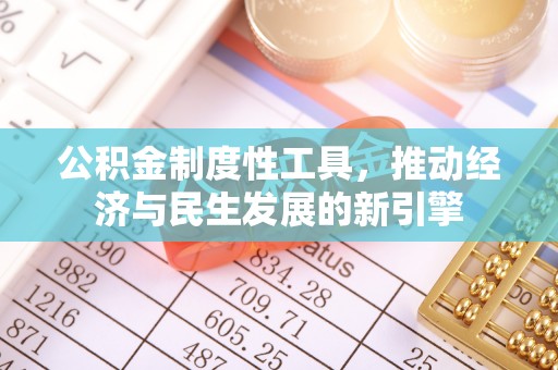 高雄公积金制度性工具，推动经济与民生发展的新引擎