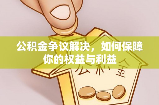 高雄公积金争议解决，如何保障你的权益与利益